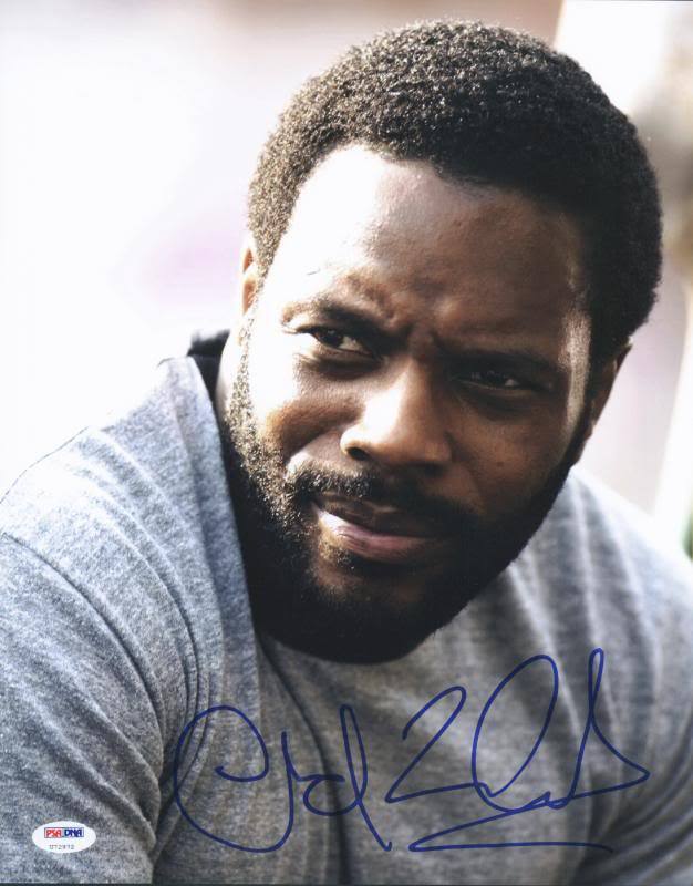 Chad Coleman The Walking Dead Signed Authentic 11X14 Photo Poster painting PSA/DNA #U72972