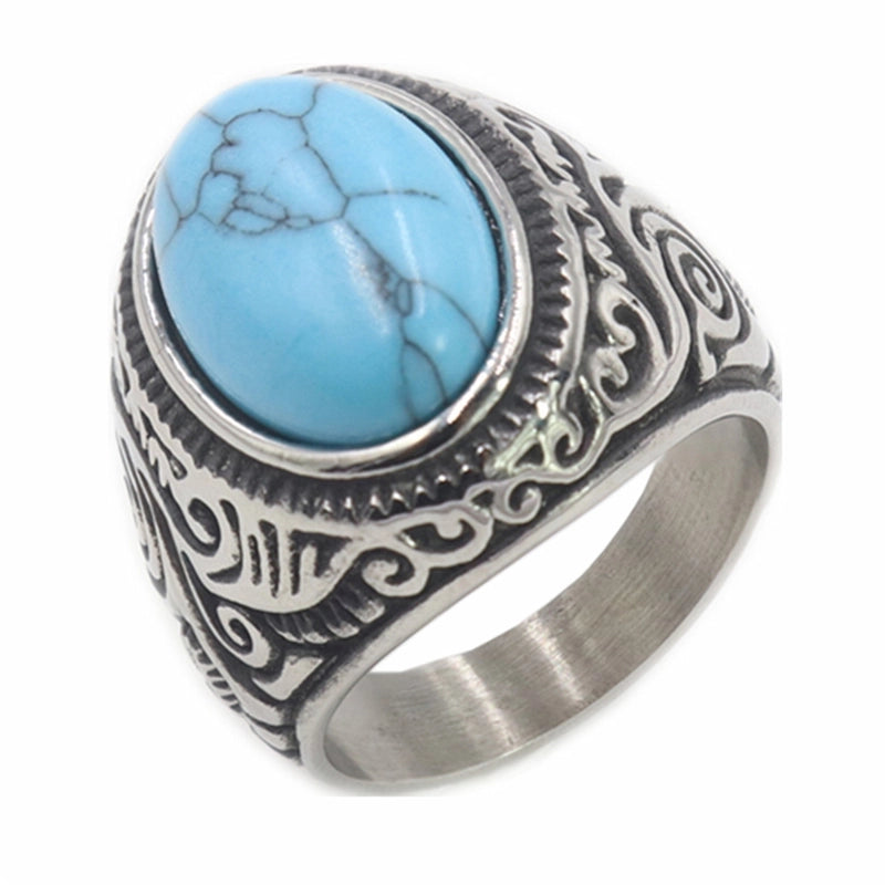 1 Piece Fashion Geometric Stainless Steel Plating Men’s Rings