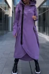Women's Hooded Long-sleeved Casual Fashion Dress