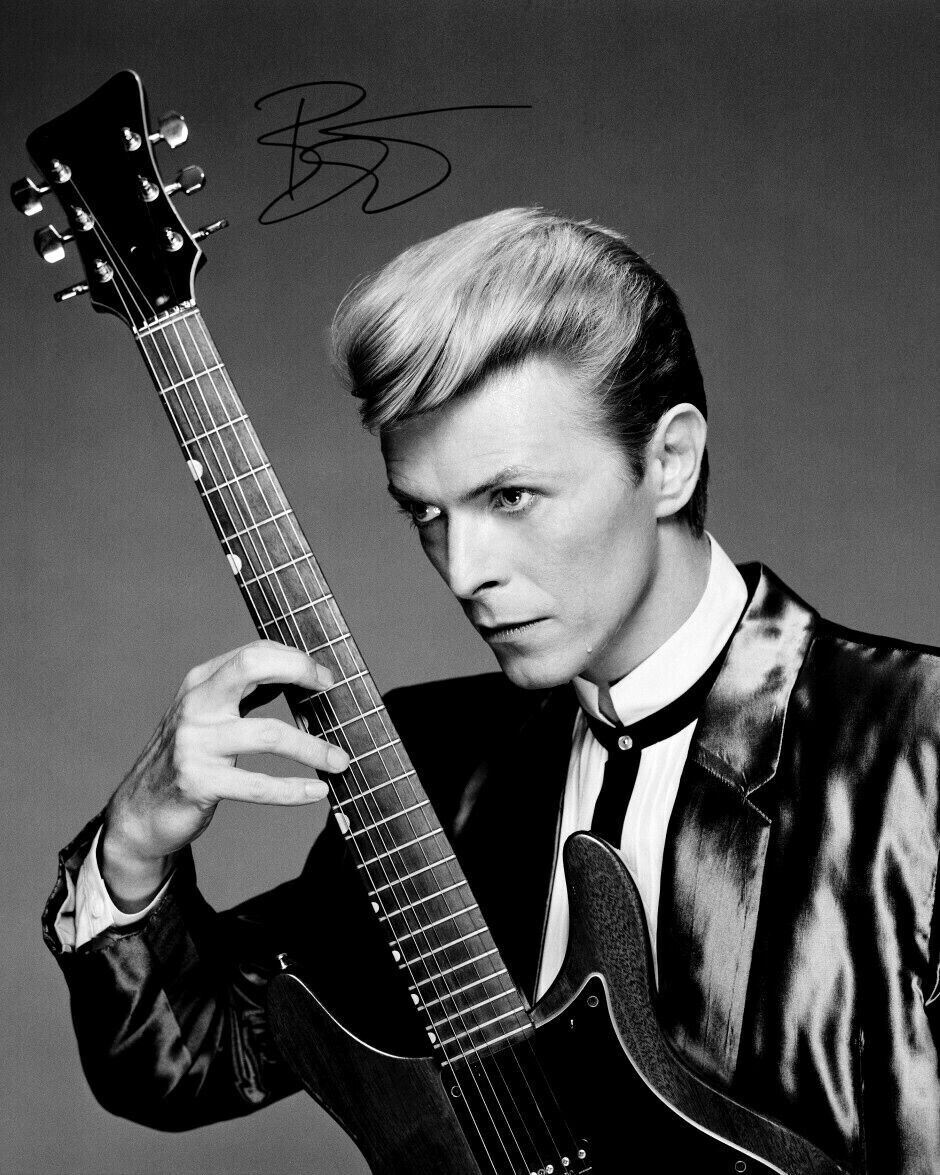 DAVID BOWIE 8x6 INCH autograph signed Photo Poster painting