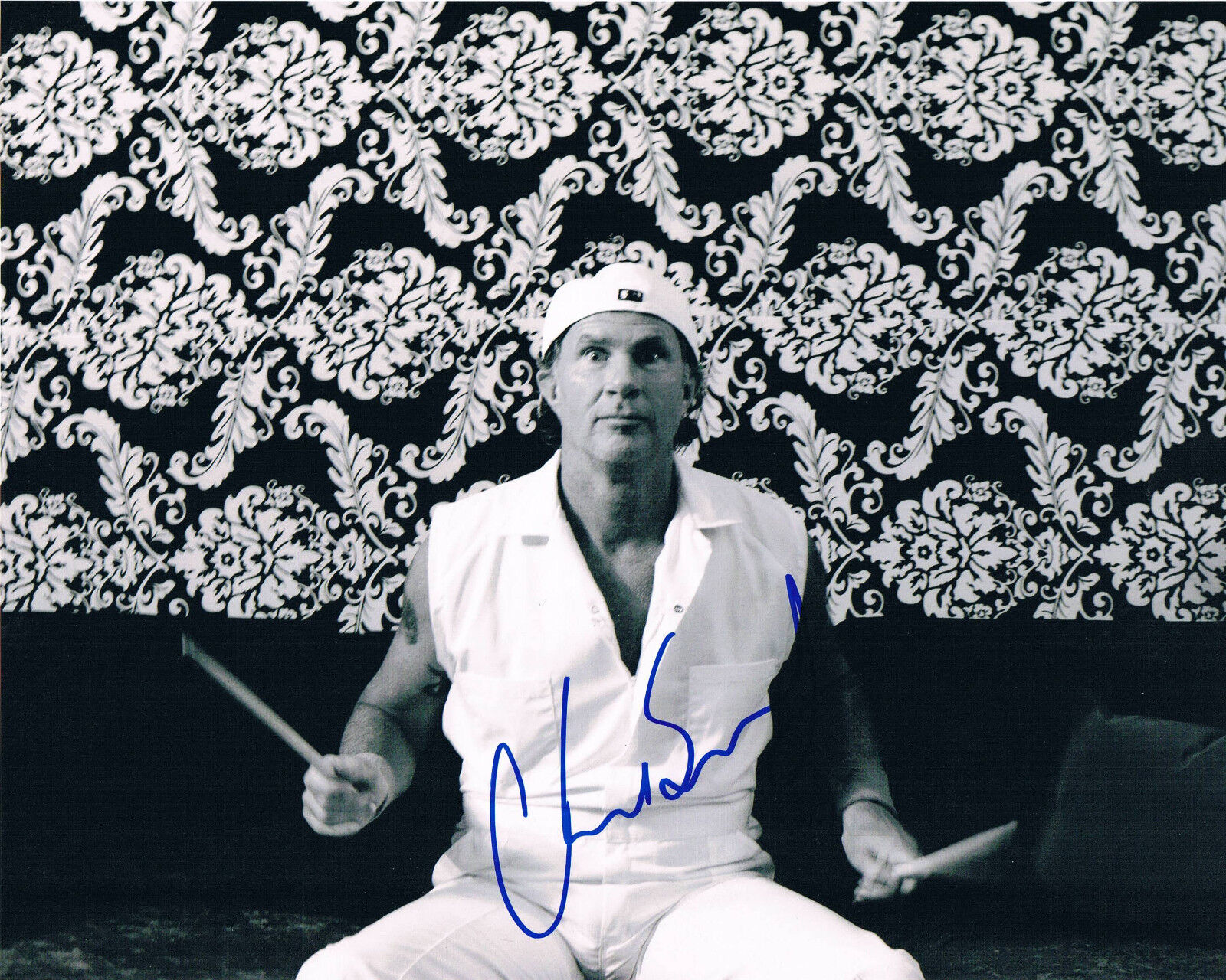Red Hot Chili Peppers Chad Smith 1961- genuine autograph Photo Poster painting 8x10