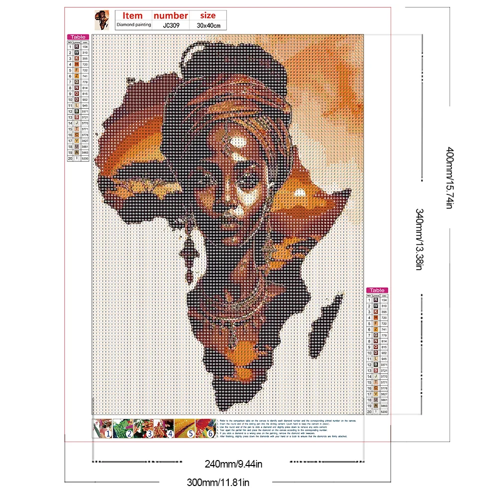 Diamond Painting - Full Round Drill - Beauty(Canvas|30*40cm)