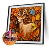 5D DIY Full Square Drill Partial AB Drill Diamond Painting Deer 45*45cm