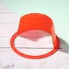 2Pcs 6.5Inch Car Audio Refit Speaker Waterproof Cover Red Car Audio Speaker Ring