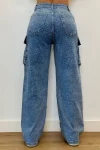 Women's Multi-pocket Rhinestone Casual Jeans --(SIZE:UK8-22,EU36-50)