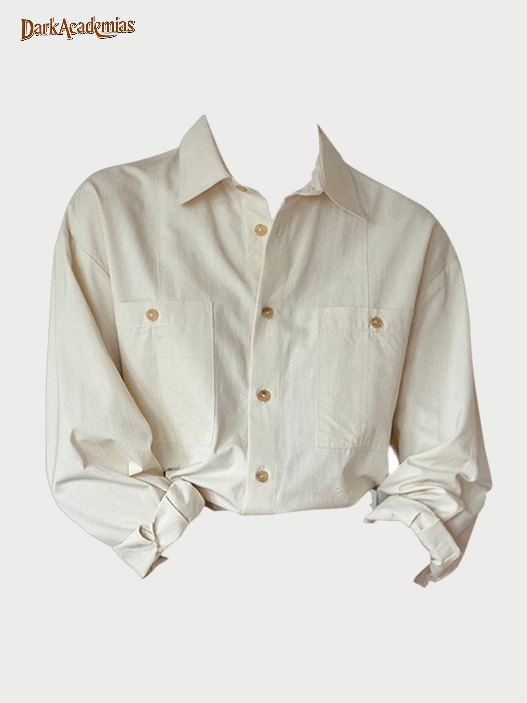 Vintage French Large Pocket Shirt