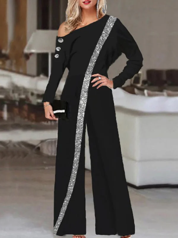 Women's Fashion Wide Leg Jumpsuit