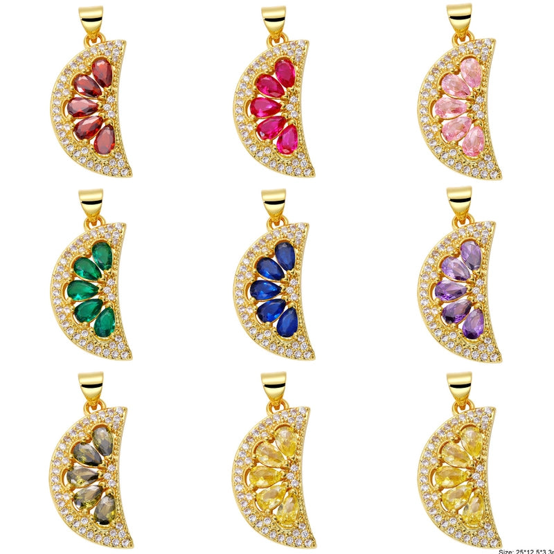 1 Piece Copper Geometric Pendant Jewelry Accessories