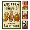 (Multi Style)Wer Bier Trinkt - Metal Tin Signs(8*12Inch) - Bar