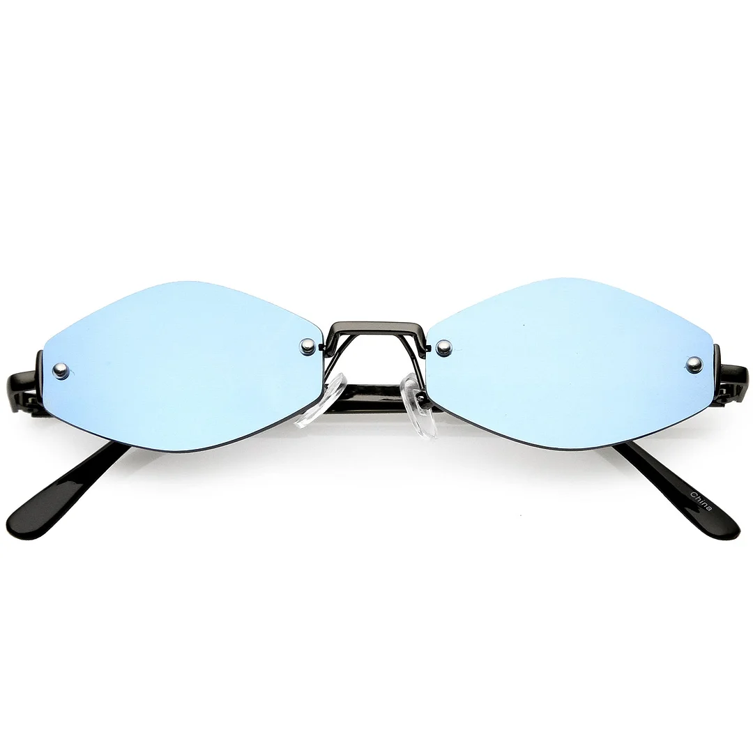 Retro Small Thick Bold Frame Women's Cat Eye glasses 52mm