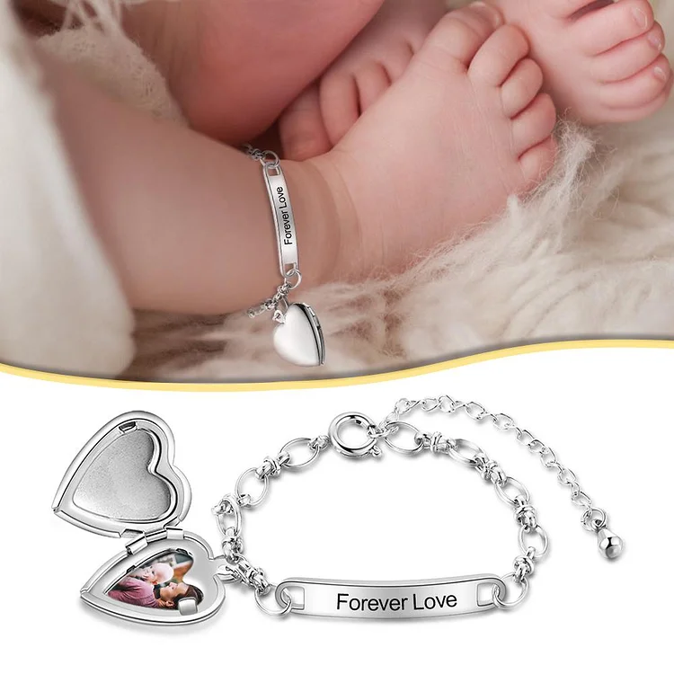 Dove Personalised Photo Bracelet | Gemz By Emz