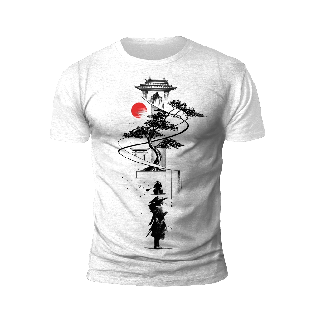 Samurai's Path: Journey to Enlightenment T-shirt