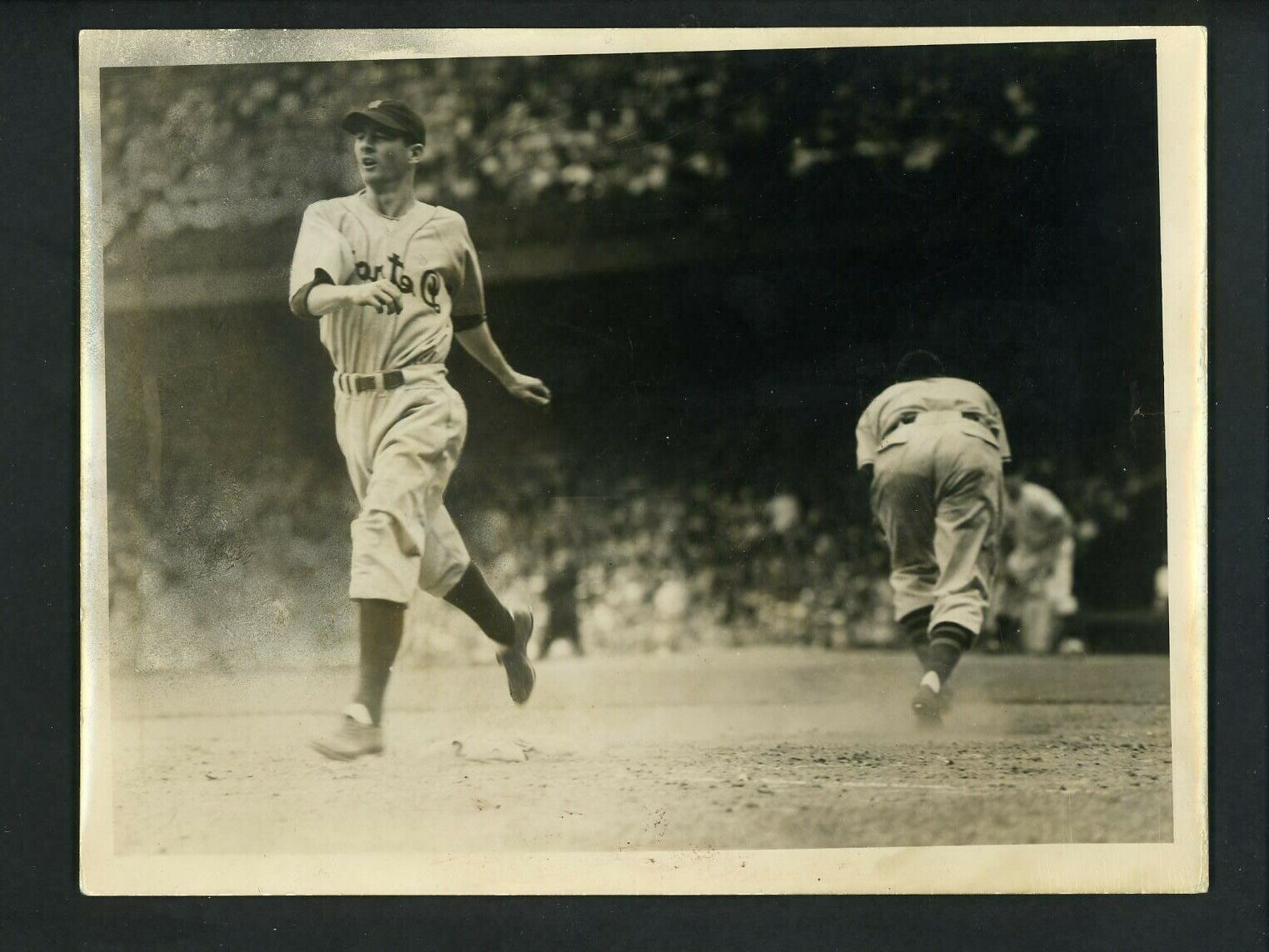 Don Ross 1938 TYPE 1 Press Photo Poster painting REVERSED PRINT Detroit Tigers