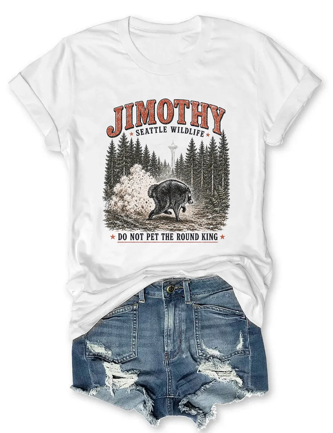 Jimothy Raccoon T-shirt
