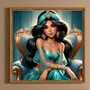Diamond Painting -DIY Full Square Drill Cartoon Princess(45*45CM)