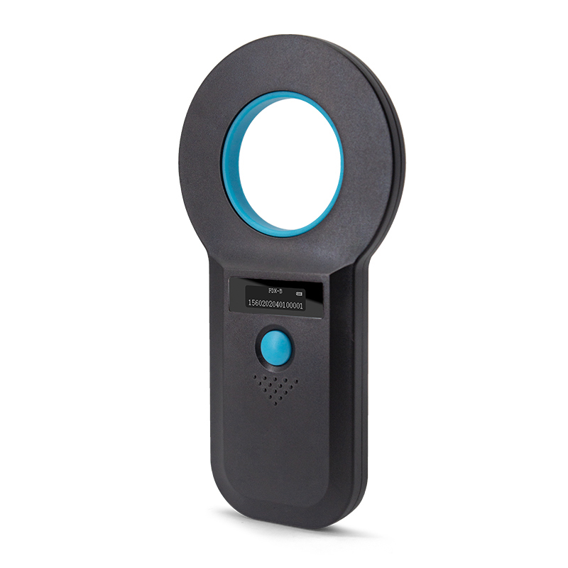 Wholesale Microchip Animal RFID scanner 134.2Khz Handheld Pet LF RFID reader long range animal tag RFID Reader