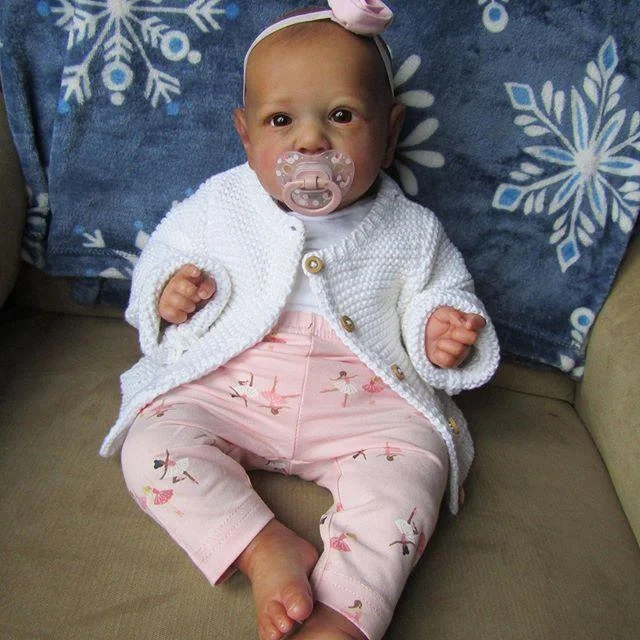  12 '' Fiorella Realistic süße Reborn Baby Mädchen Puppe - RSDP-Rebornbabypuppen-Rebornbabypuppen.de