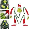 5PCS Arm Leg Head Ornaments Holder Grinch Xmas for Xmas Party for Christmas Tree