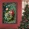 (40*60cm)Vintage Rose - Full Round Drill Diamond Painting