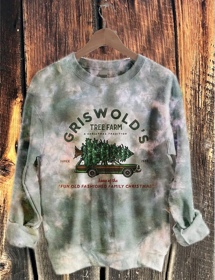 Griswold's Tree Farm Color Block Shirt