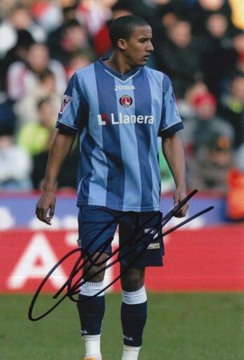 CHARLTON ATHLETIC HAND SIGNED SCOTT SINCLAIR 6X4 Photo Poster painting 2.