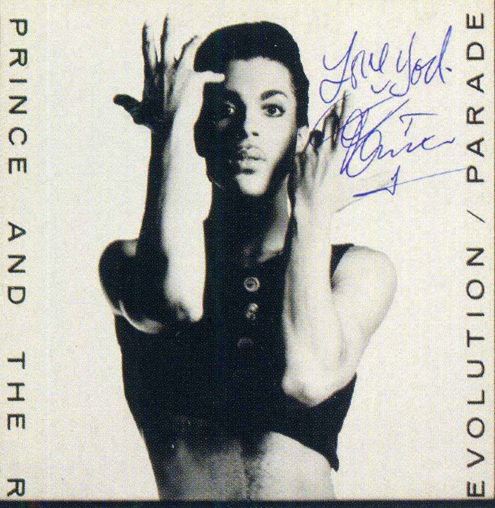 PRINCE Signed 'Parade' Photo Poster paintinggraph - Pop Singer Vocalist / Songwriter - preprint