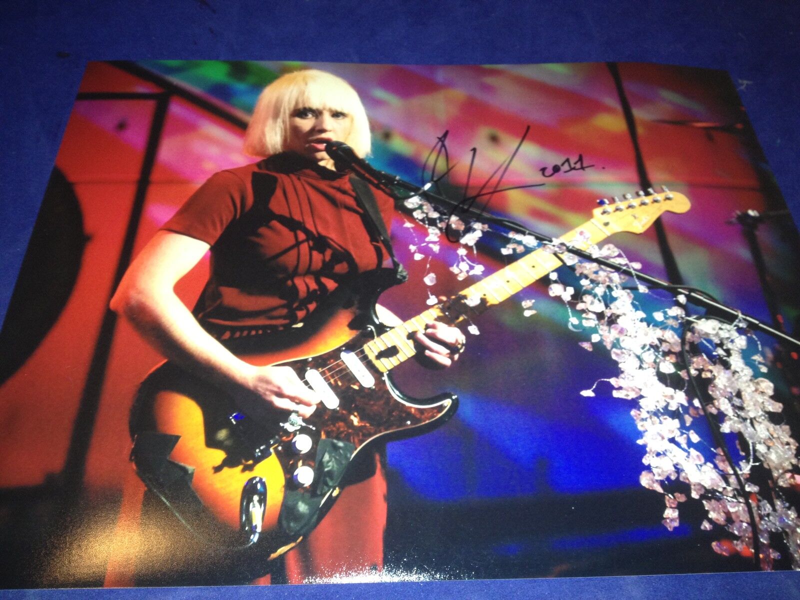 Ritzy Bryan The Joy Formidable Hand Signed 11x14 Photo Poster paintingw/ COA