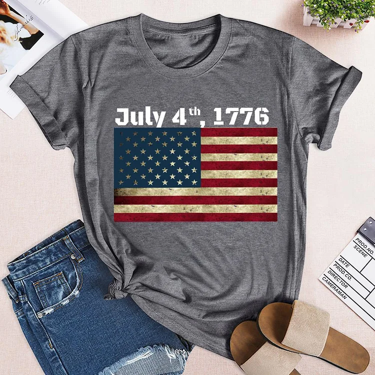 American flag independence day T-shirt Tee - 01867