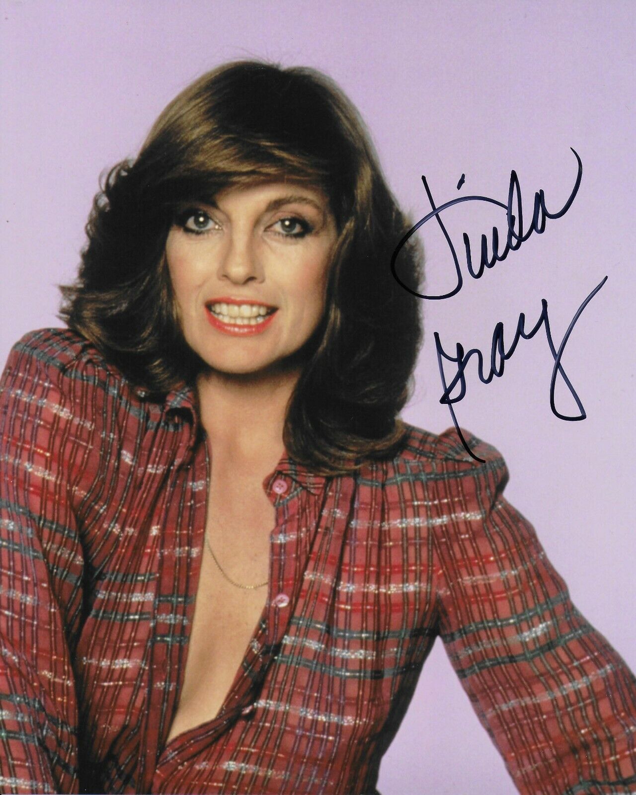 Linda Gray Dallas Original 8X10 Autographed Photo Poster painting #16/HS