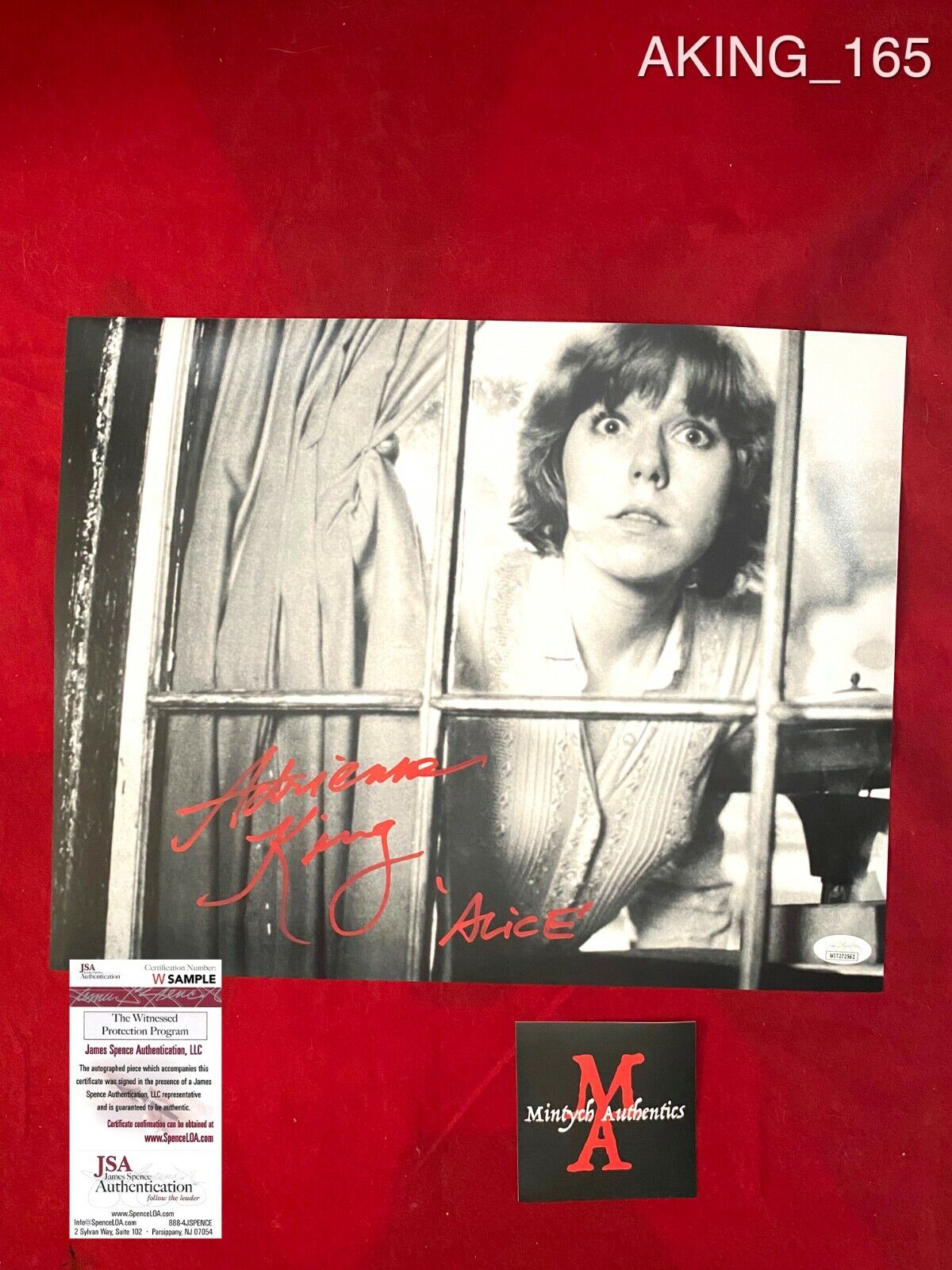 ADRIENNE KING AUTOGRAPHED SIGNED 11x14 Photo Poster painting! FRIDAY THE 13TH! JSA COA! ALICE!