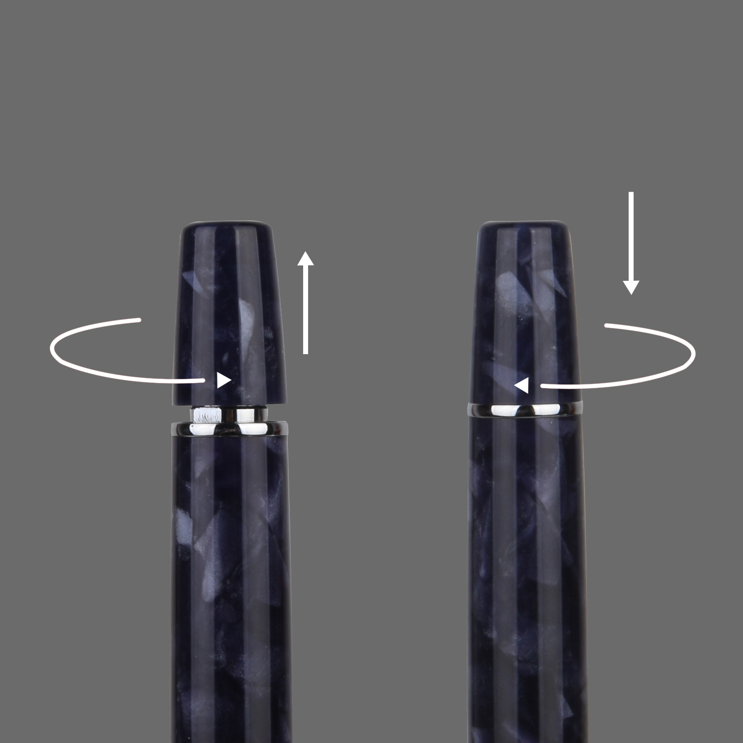 TIANZI T01 Piston-filling Fountain Pen in Mauve_Inking System