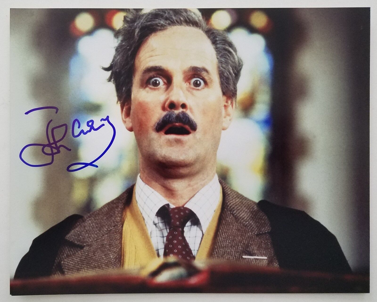 John Cleese Signed 8x10 Photo Poster painting Actor Harry Potter Monthy Python Comedian RAD