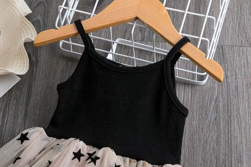 3-8 Years Girls Dress Summer Kids Dresses for Girl Fashion Children Clothing Sets Designer Baby Girl Clothes Girls Tutu Dresses
