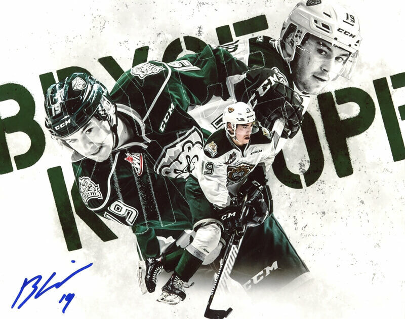 Bryce Kindopp Everett Silvertips Autographed 8x10 Photo Poster painting CFS COA