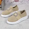 Gioiacombo&trade; Nuove scarpe casual slip-on da donna con strass