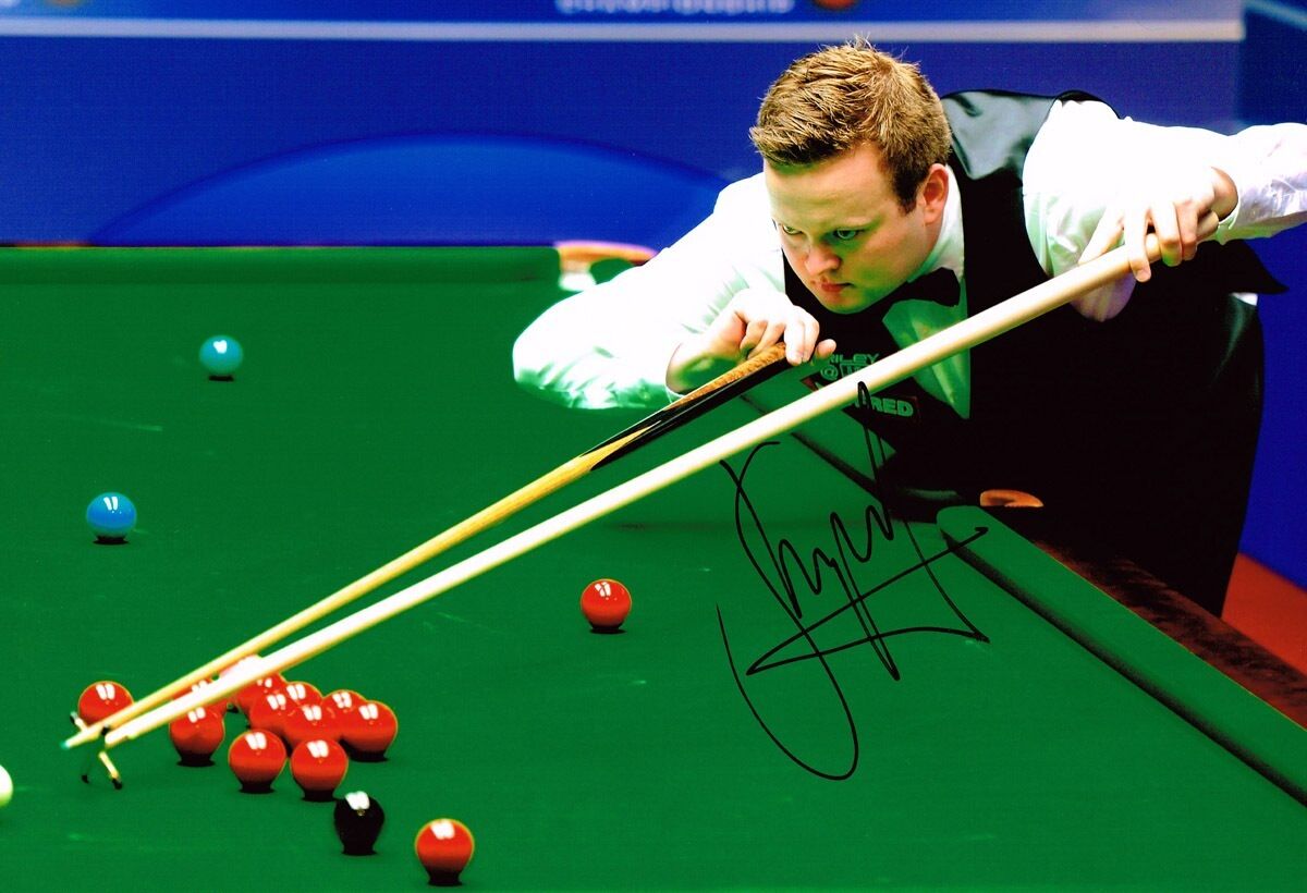 Shaun Murphy HAND SIGNED Autograph 12x8 Photo Poster painting AFTAL COA Crucible World Champion