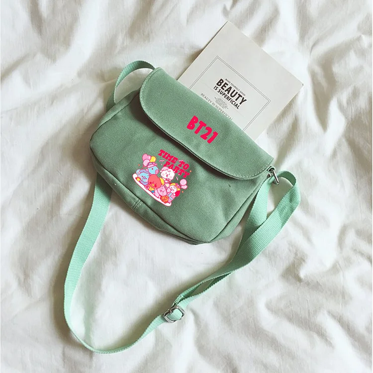 BT21 Fun Crossbody Bags for Women