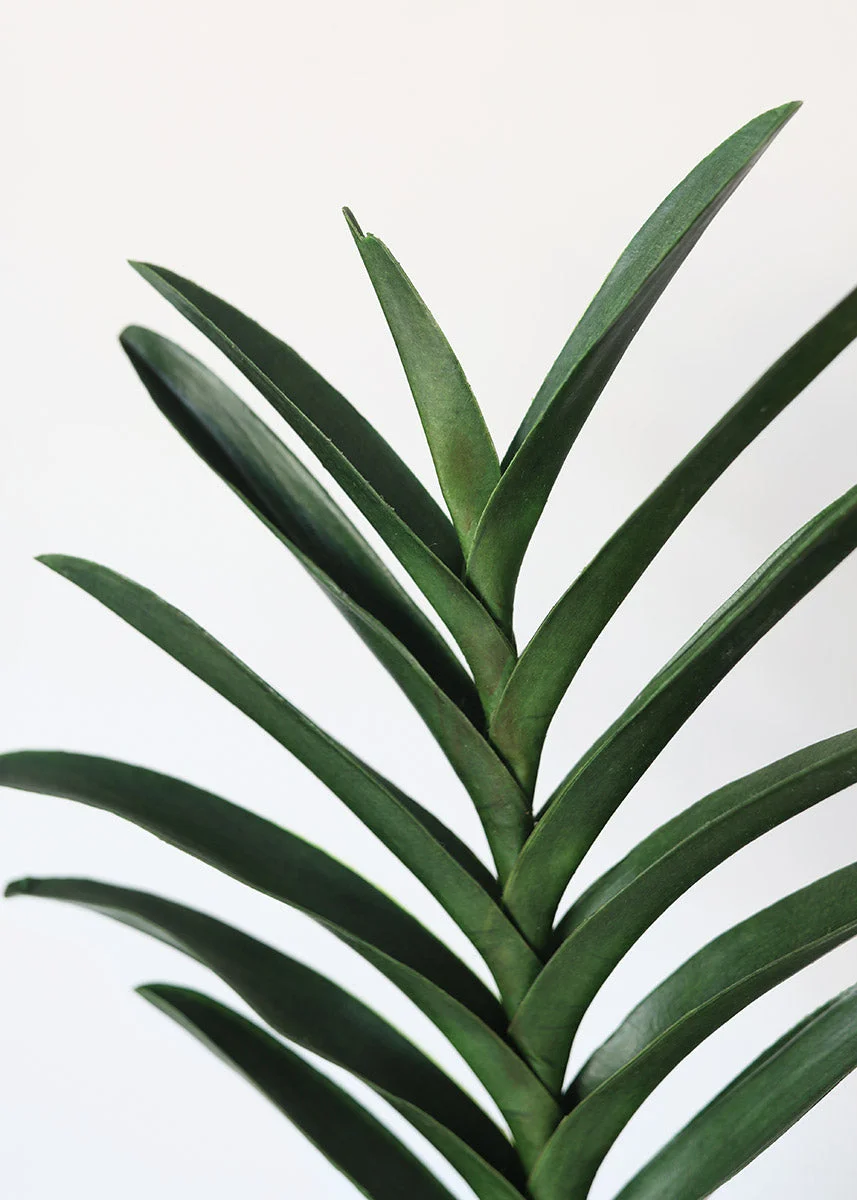 Artificial Vanda Orchid Leaf - 19"