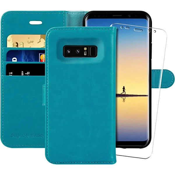 MONASAY Samsung Galaxy Note 8 Wallet Case, 6.3 inch