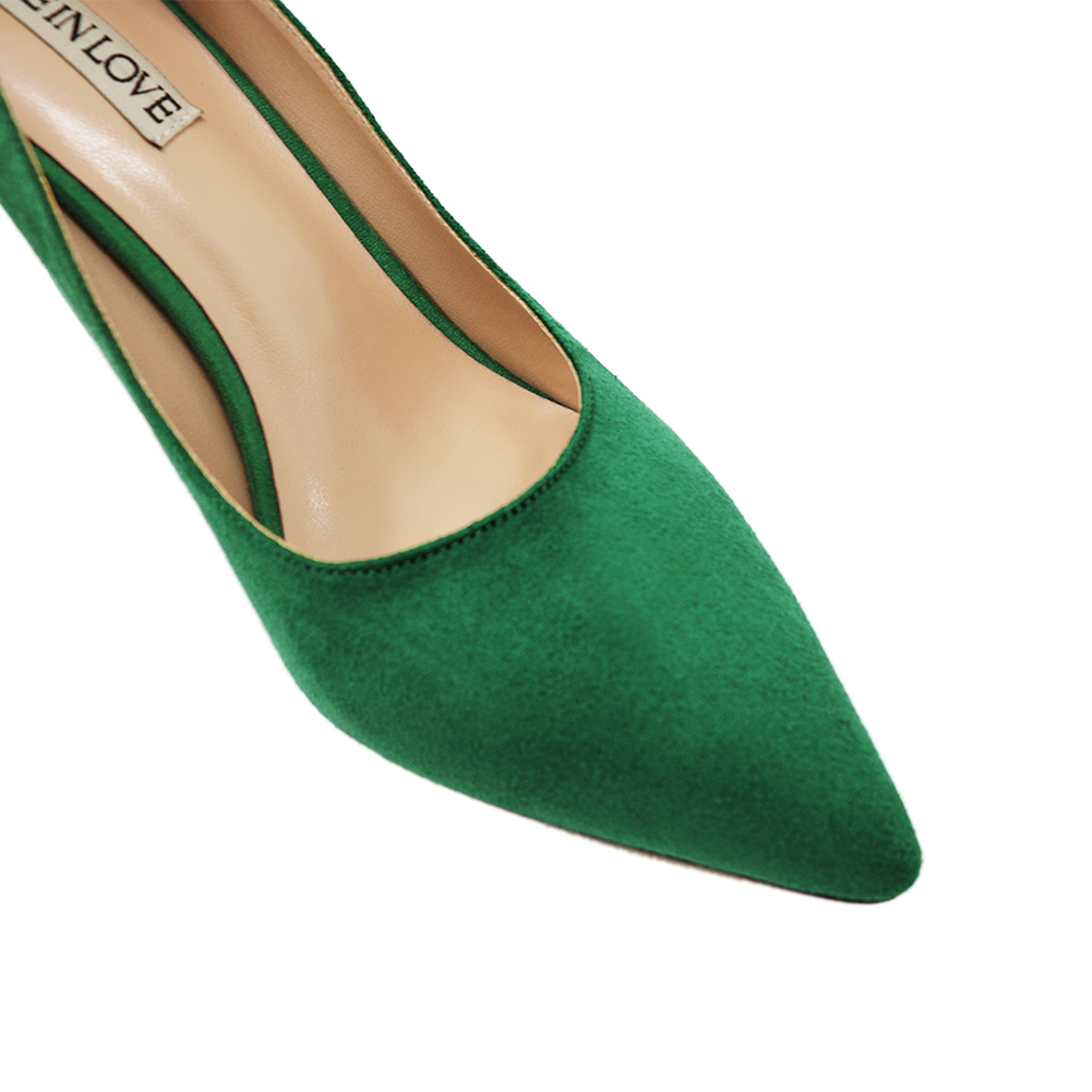 Classic  3.5" Middle Heels Shoes Women Daily  Pumps-MERUMOTE