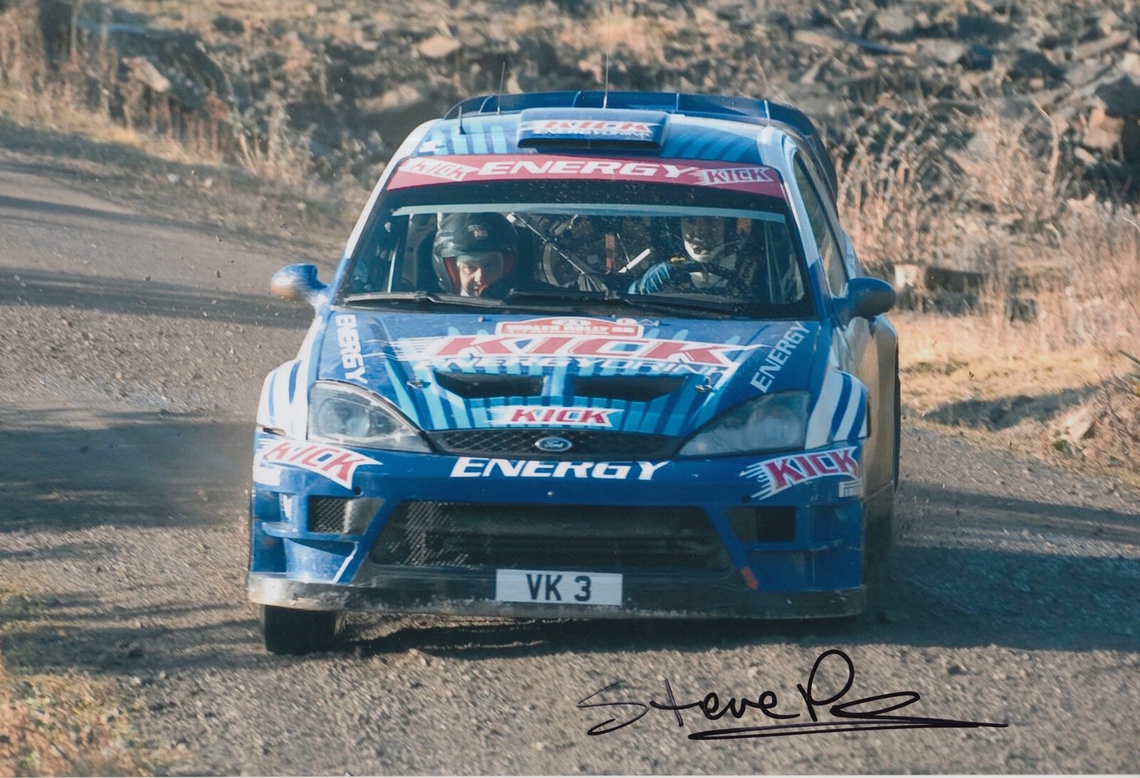 Steve Perez Hand Signed 12x8 Photo Poster painting Rally 1.