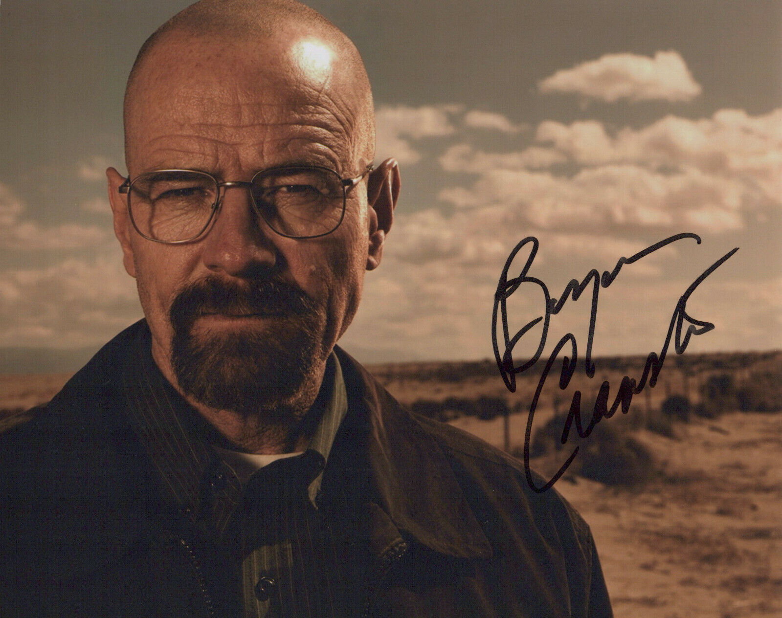 Bryan Cranston (Breaking Bad) signed 8x10 Photo Poster painting in-person