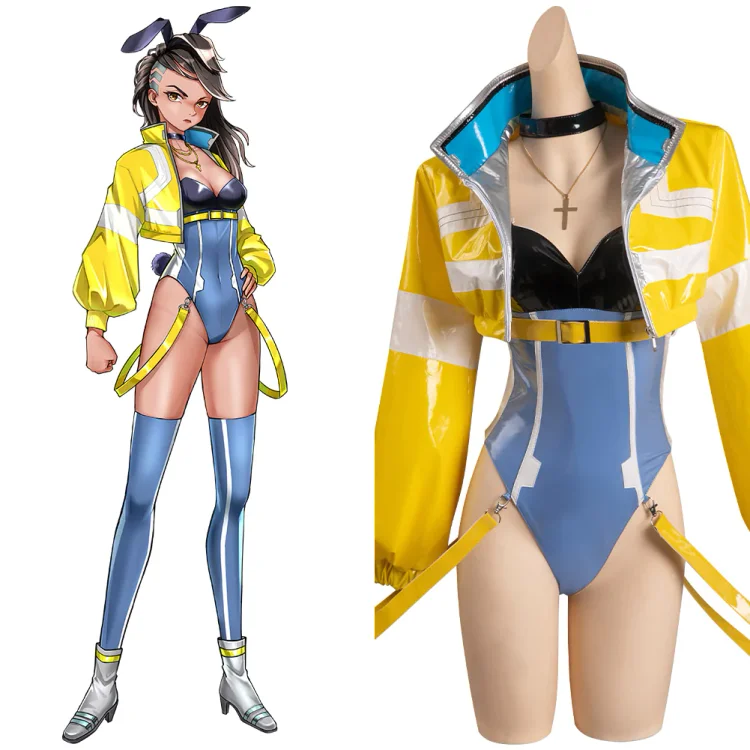 Cyberpunk: Edgerunners David Bunny Girl Cosplay Costume Outfits  Halloween Carnival Suit-Coshduk