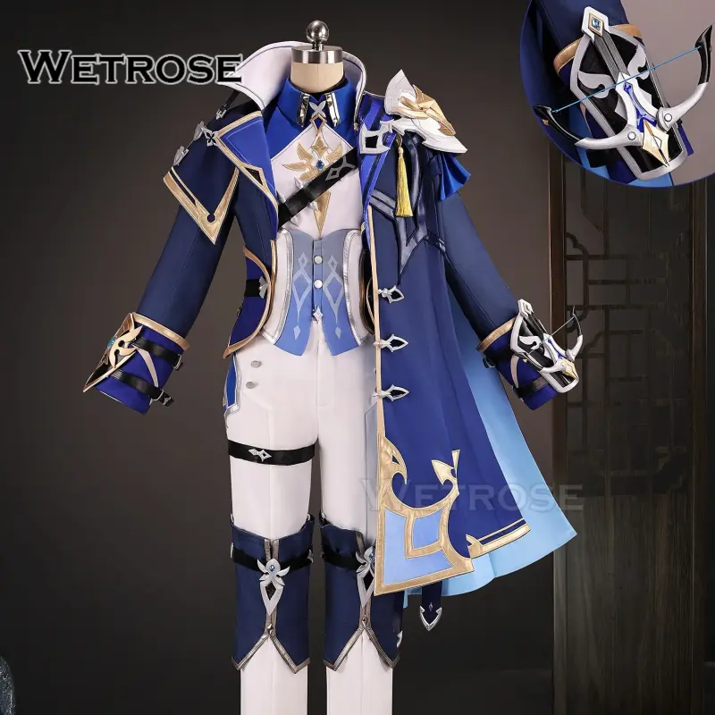 [Wetrose] Pre-Order Genshin Impact Lohen Game Outfit Full Set Cosplay Costume