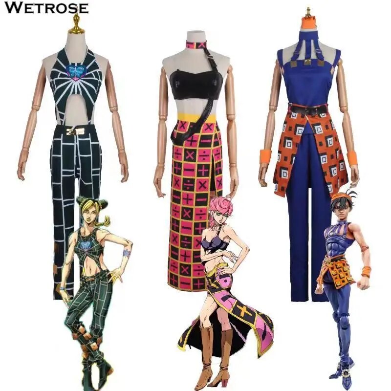 JoJo's Bizarre Adventure cosplay costume jjba Trish Una Cosplay 2024