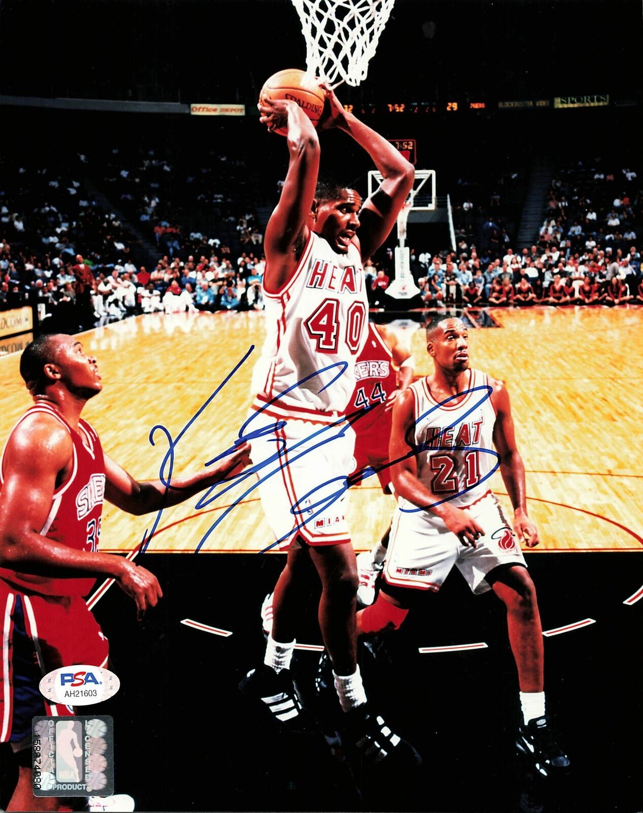 Kurt Thomas signed 8x10 Photo Poster painting PSA/DNA Miami Heat Autographed