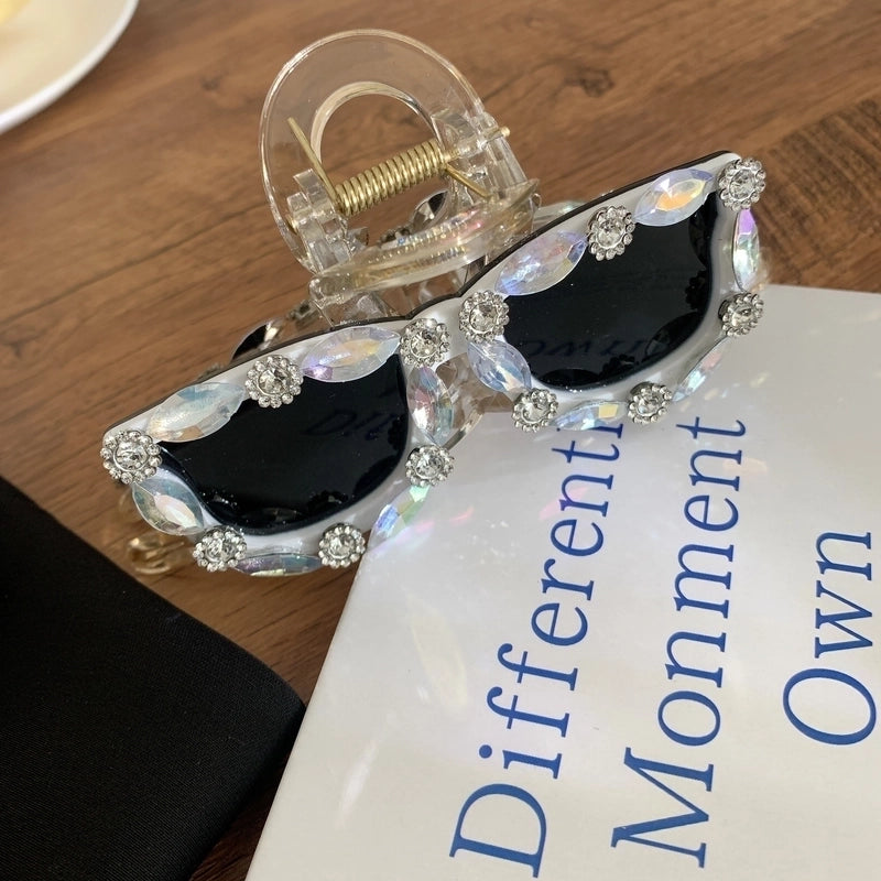 Women’s Hip-Hop Streetwear Sunglasses Acetic Acid Sheets Hair Claws