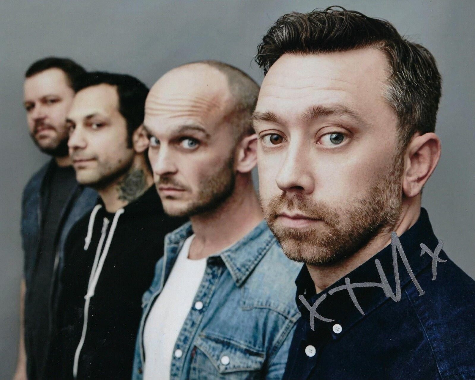 GFA Rise Against Rock Star * TIM McILRATH * Signed 8x10 Photo Poster painting PROOF T1 COA