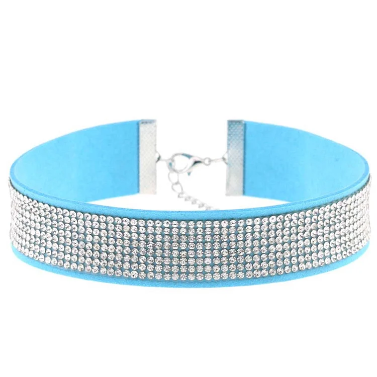 Rhinestones Choker