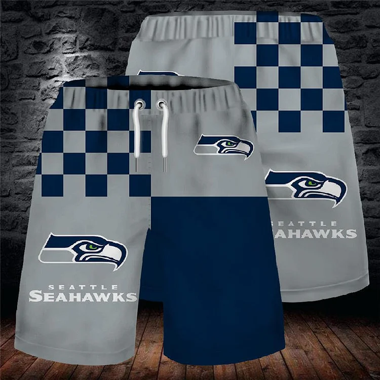Seattle Seahawks Summer Beach Shorts